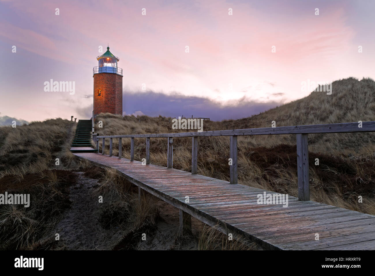 Alter Leuchtturm, Kampen, Sylt, Norden Frisia, Schleswig-Holstein, Deutschland, Europa Stockfoto