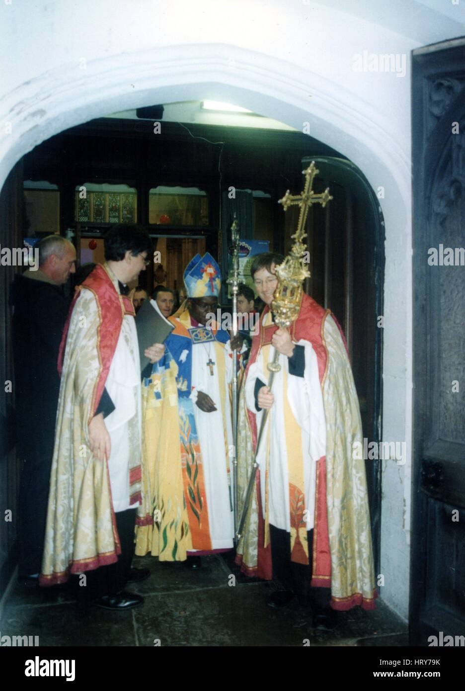 Die Einweihung des Erzbischofs von York, Dr. John Sentamu, York Minster 30. November 2005. Stockfoto