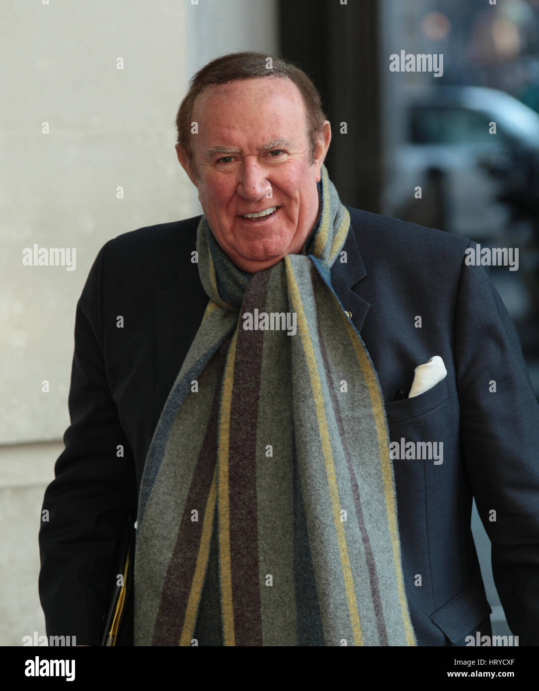 Andrew Neil Journalist bei der BBC in London zu sehen Stockfoto