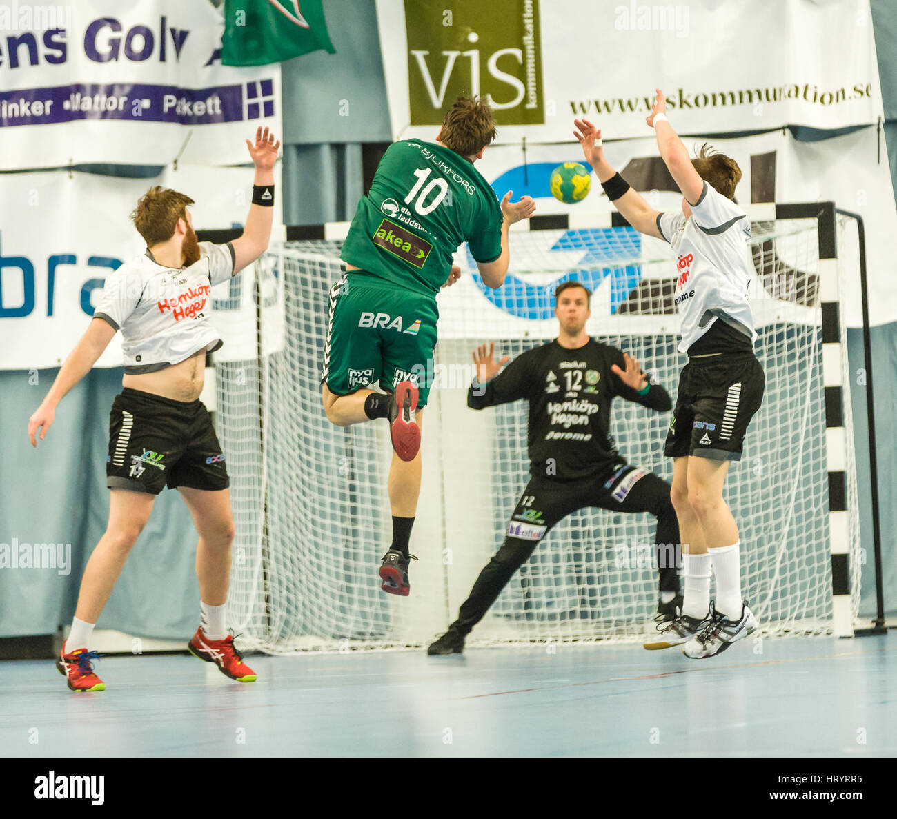 Fotos von einem Wasserball wm in Höganäs, Schweden. Cup November Cup fand im Sportzentrum, Höganäs. Stockfoto