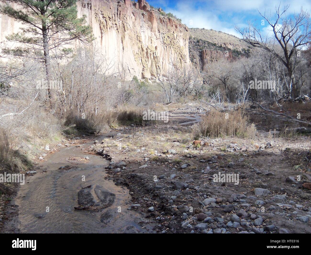 New Mexico-Landschaft Stockfoto