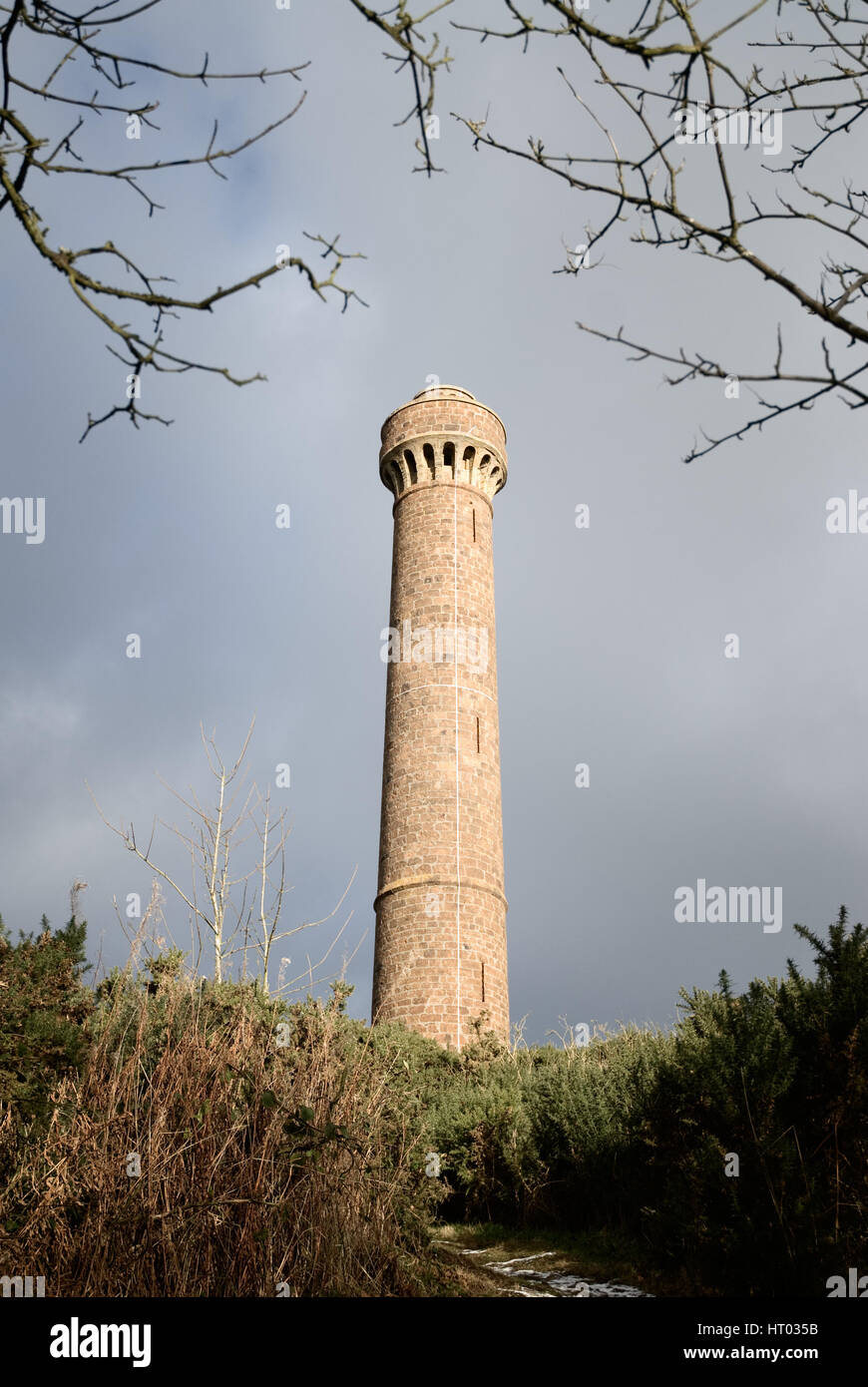 Hopetoun Denkmal auf Byres Hill, in der Nähe von Haddington, East Lothian wurde von John Hope, 4. Earl of Hopetoun 1824 errichtet. Stockfoto