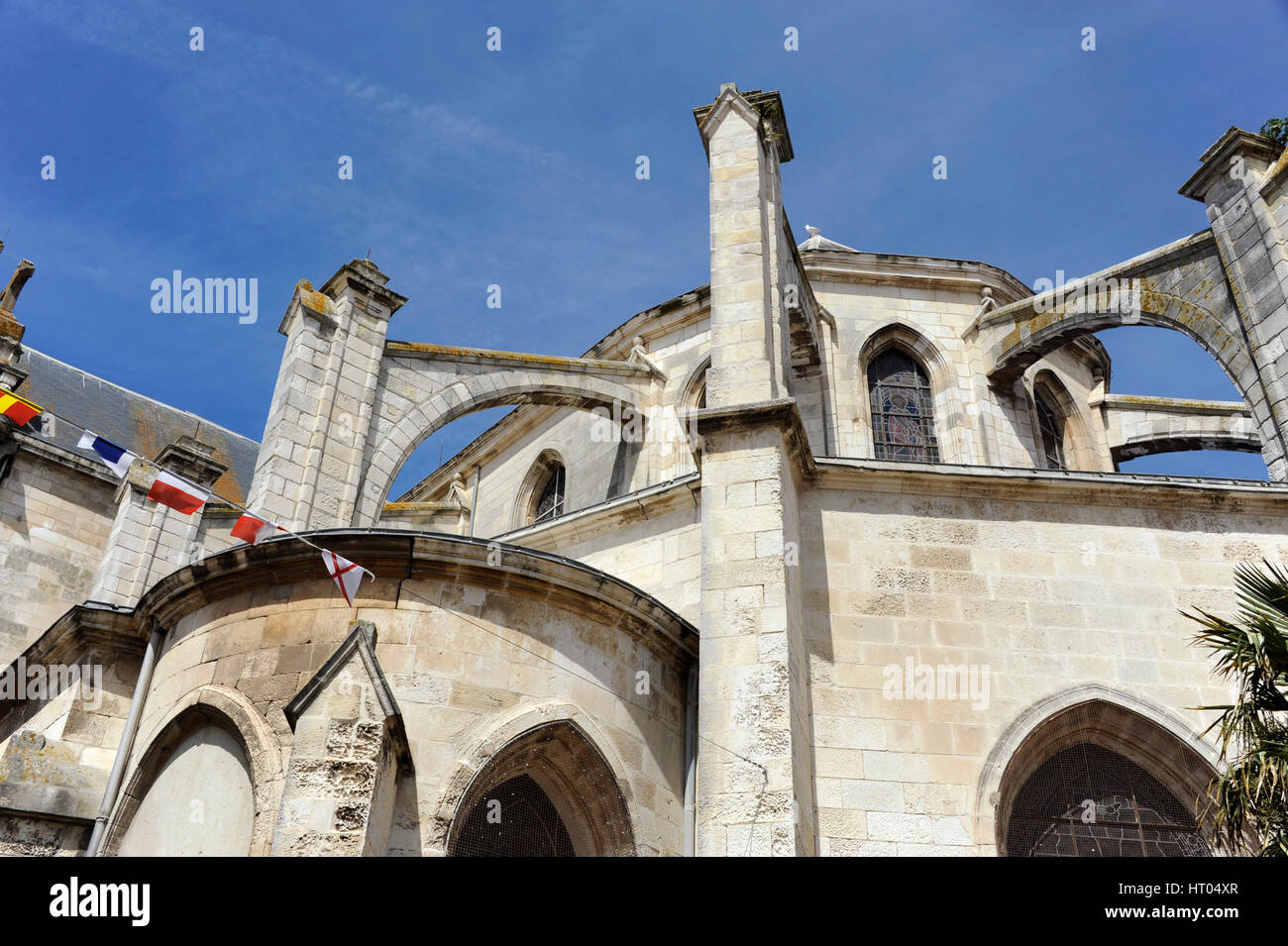 Eglise Notre-Dame de Bon Port Kirche in Les Sables-d ' Olonne, Vendee, Pays De La Loire, Frankreich, Europa Stockfoto