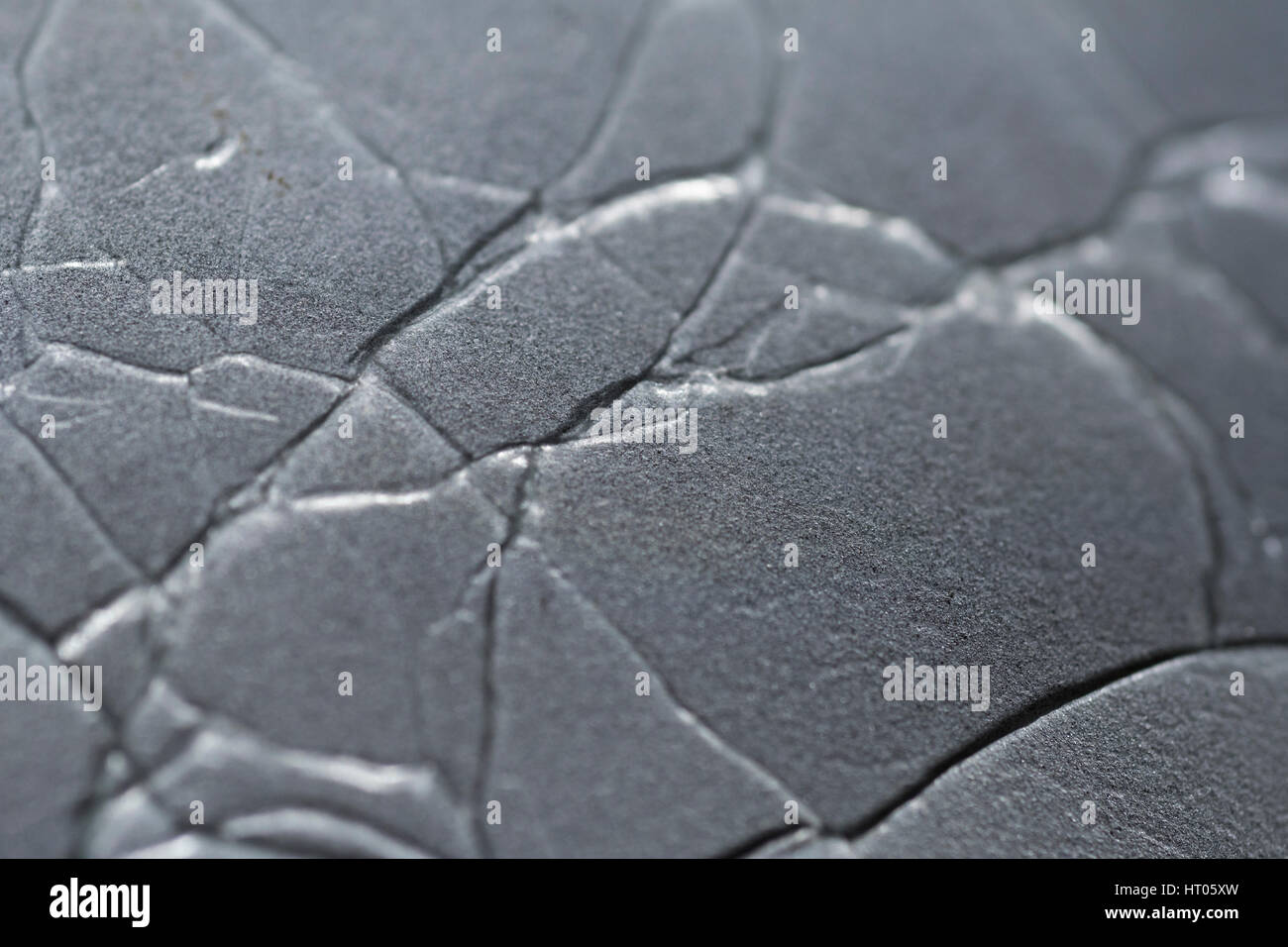 Abstrakte verrückten/Risse Glas Makro - Foto. Mögliche Metapher für psychische Erkrankungen, geplatzte Träume, gebrochene Versprechen, abstrakten Verbindungen, den Geist. Stockfoto