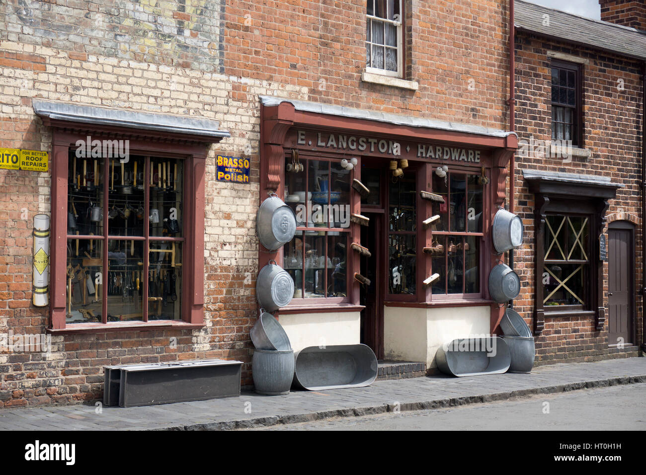 Traditionelle ironmongers Stockfoto