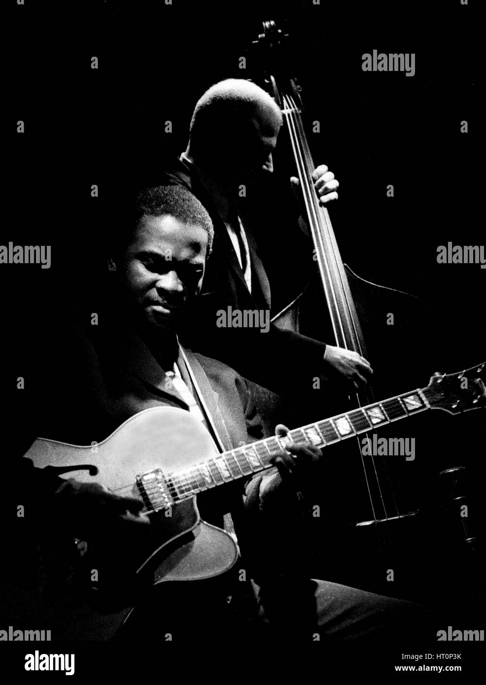 Russell Malone, Ronnies Scotts, London, 1998.  Künstler: Brian O'Connor. Stockfoto