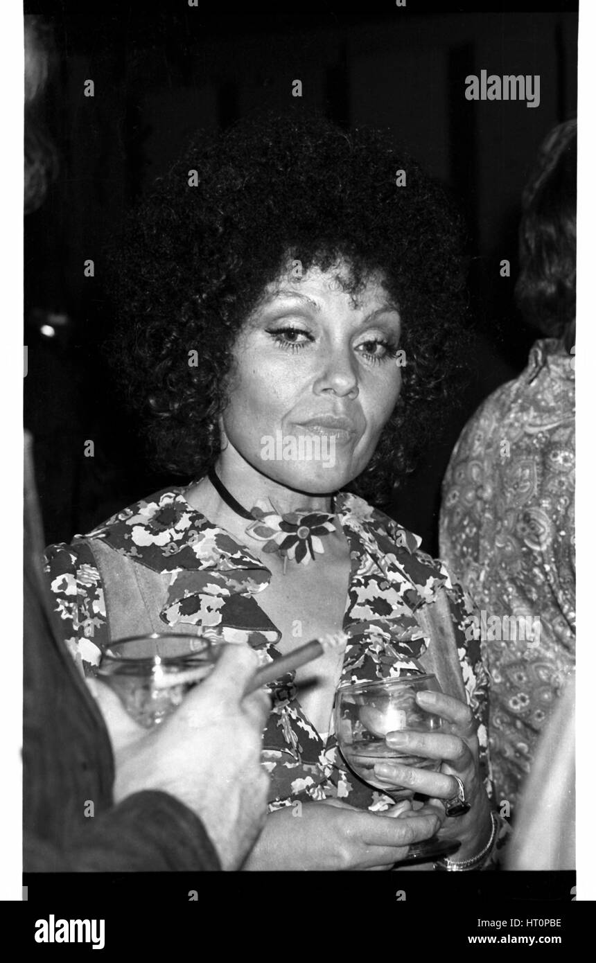 Cleo Laine, London, 1971.   Künstler: Brian O'Connor. Stockfoto