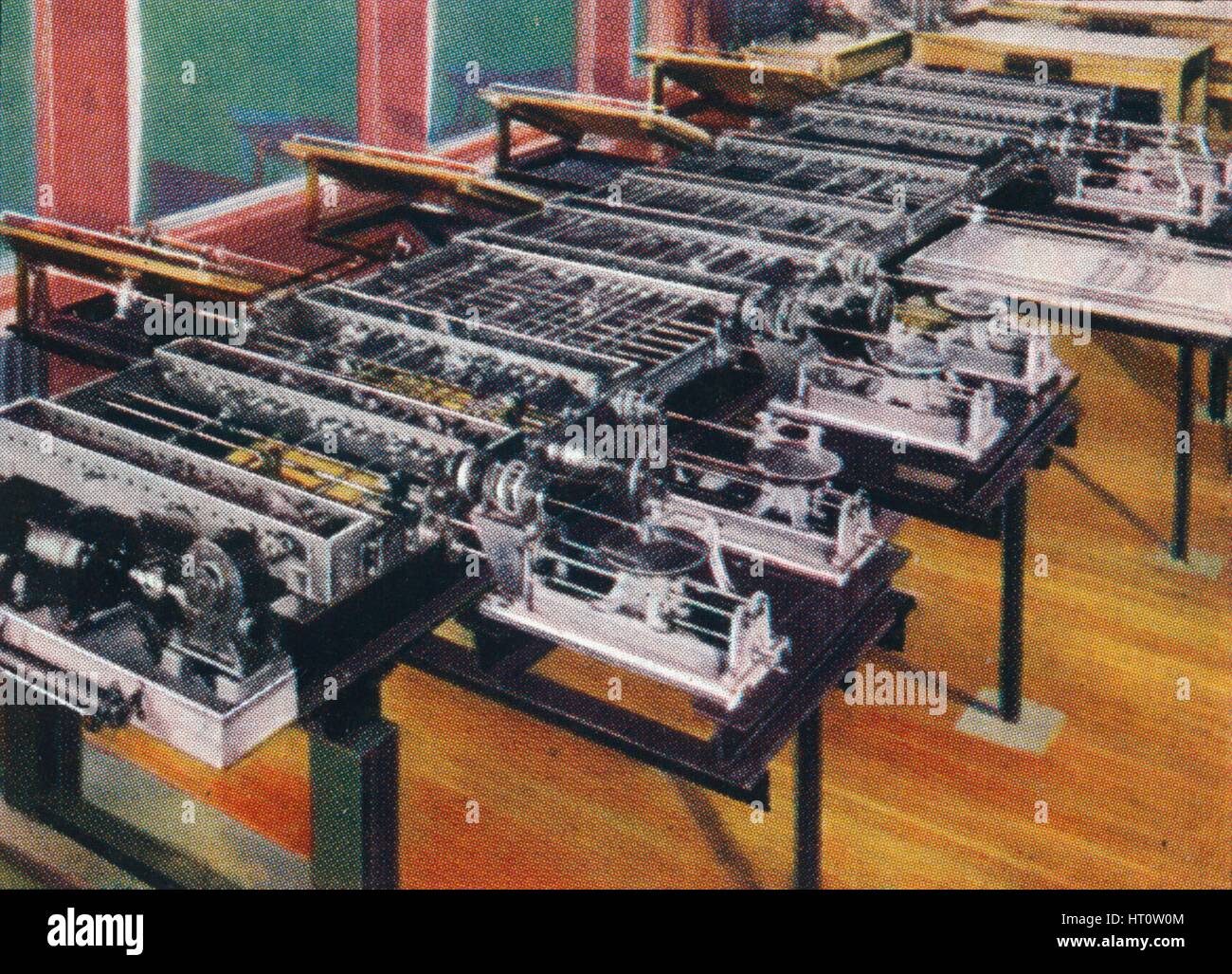 Super Rechenmaschine, 1938. Künstler: unbekannt. Stockfoto