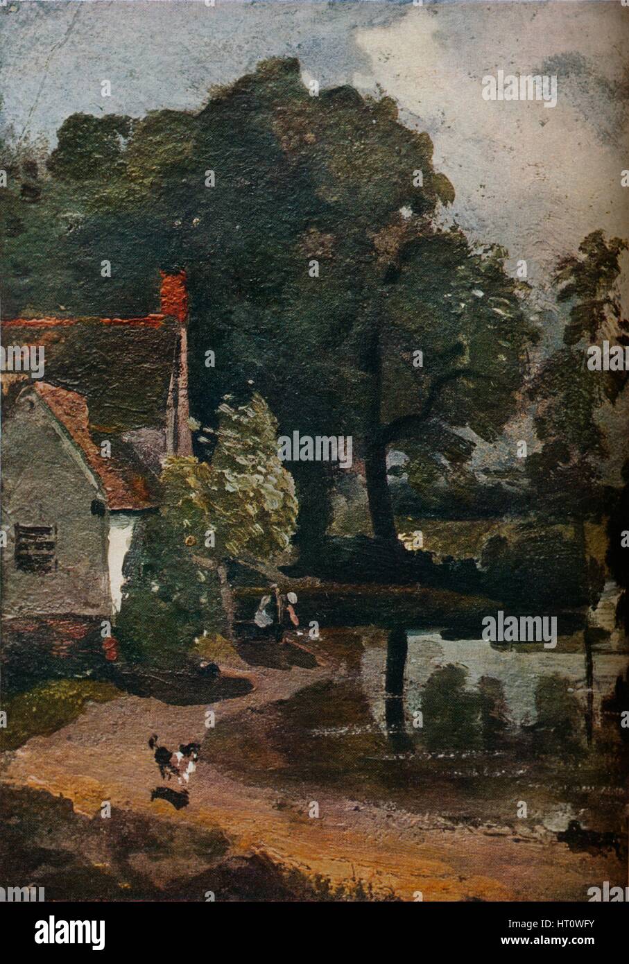 "Willy Lott's House', c 1811. Stockfoto