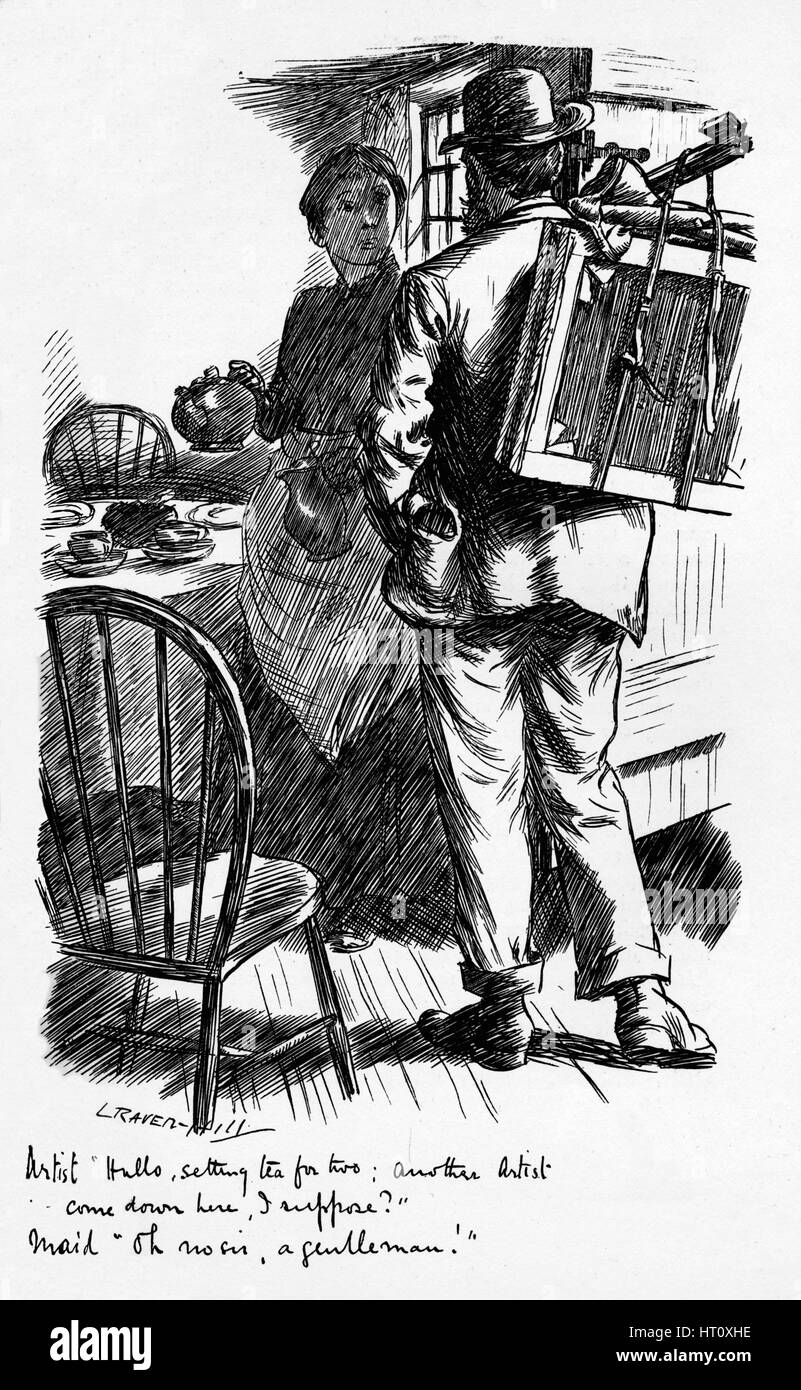 "Oh nein Sir A Genlteman', c1899. Künstler: Leonard Raven-Hügel. Stockfoto