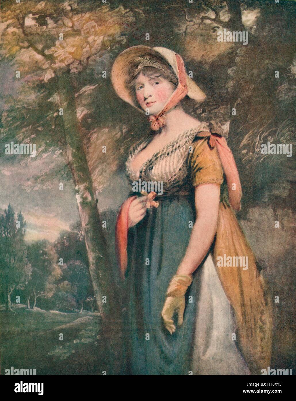 "Das Recht Honourable Lady Louisa Manners", c1821. Künstler: John Constable. Stockfoto