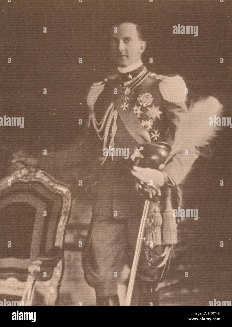 Prinz Umberto von Italien, c1933. Künstler: unbekannt. Stockfoto