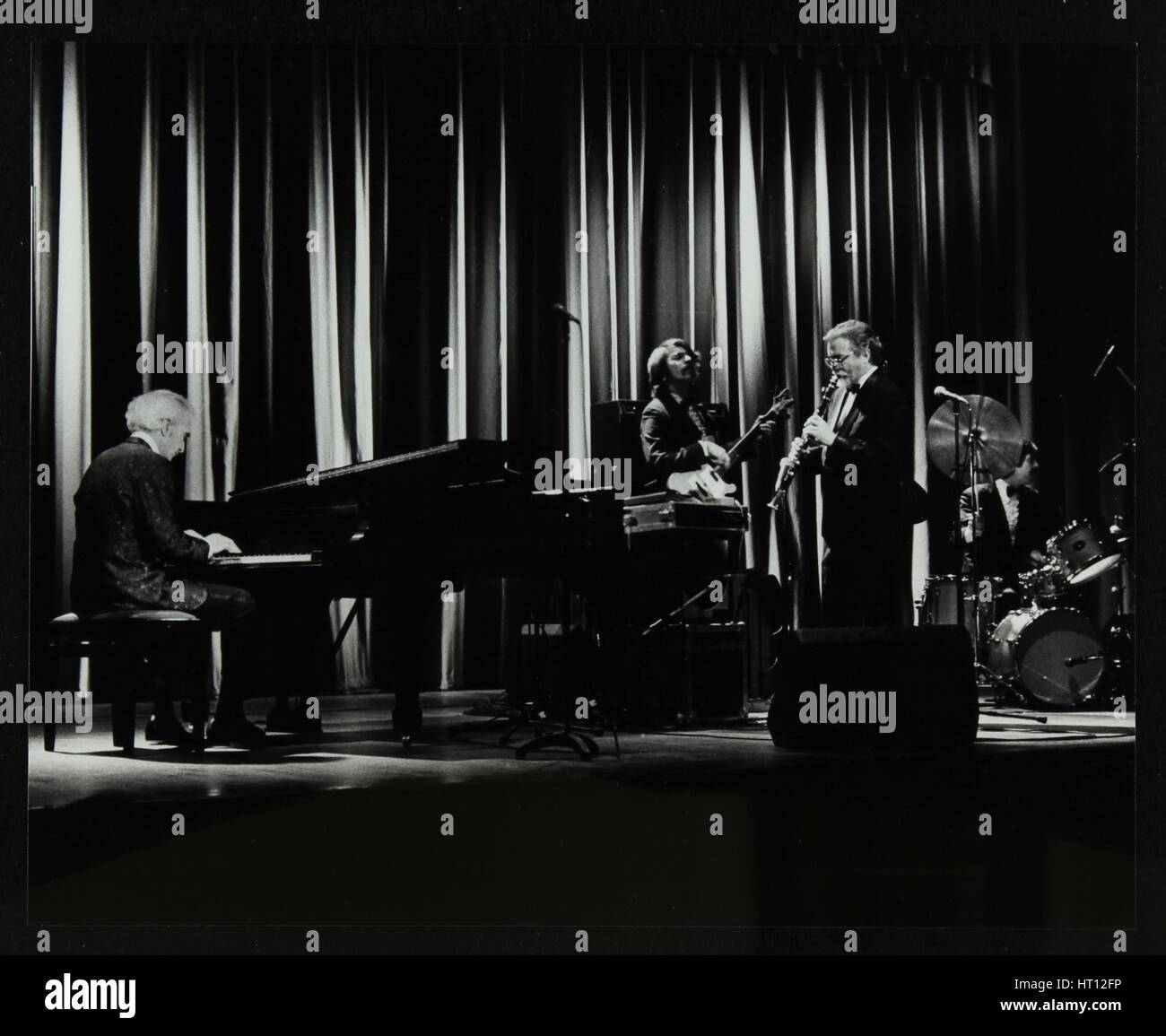 Das Dave Brubeck Quartet in Konzert im Forum Theater, Hatfield, Hertfordshire, 10. April 1983. Künstler: Denis Williams Stockfoto