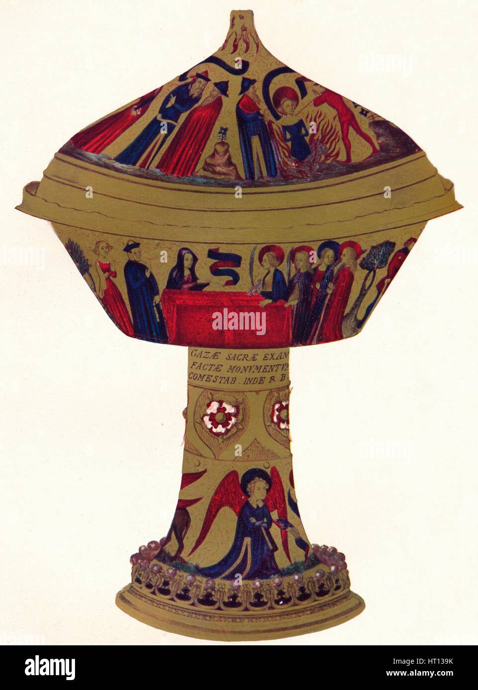 Die Royal Gold Cup, c 1370, (1904). Schöpfer: Unbekannt. Stockfoto