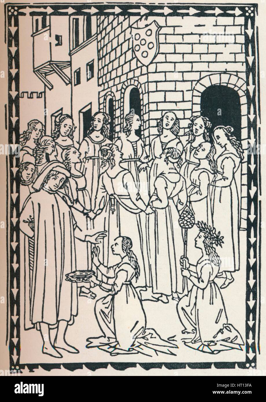 Canzone A Ballo, 1568, (1917). Künstler: unbekannt Stockfoto