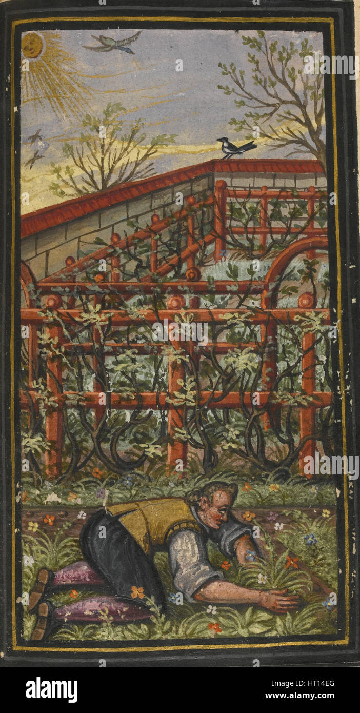 Illustration für die schöne Sommer-Zeit der ewigen Leben von Jacob Zader, 1603. Künstler: anonym Stockfoto