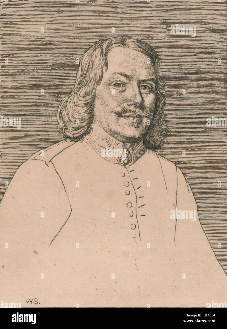 "John Bunyan', c1916. Künstler: William Strang. Stockfoto