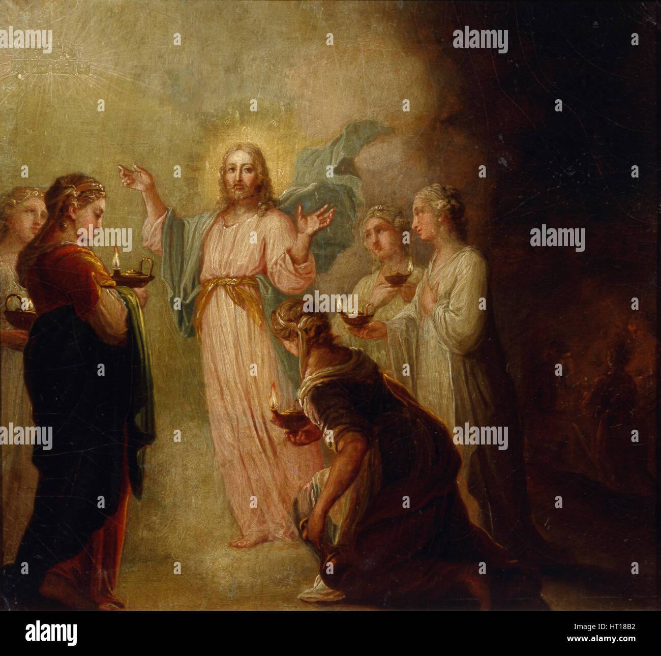 Das gleichnis von den zehn jungfrauen Fotos und Bildmaterial in hoher