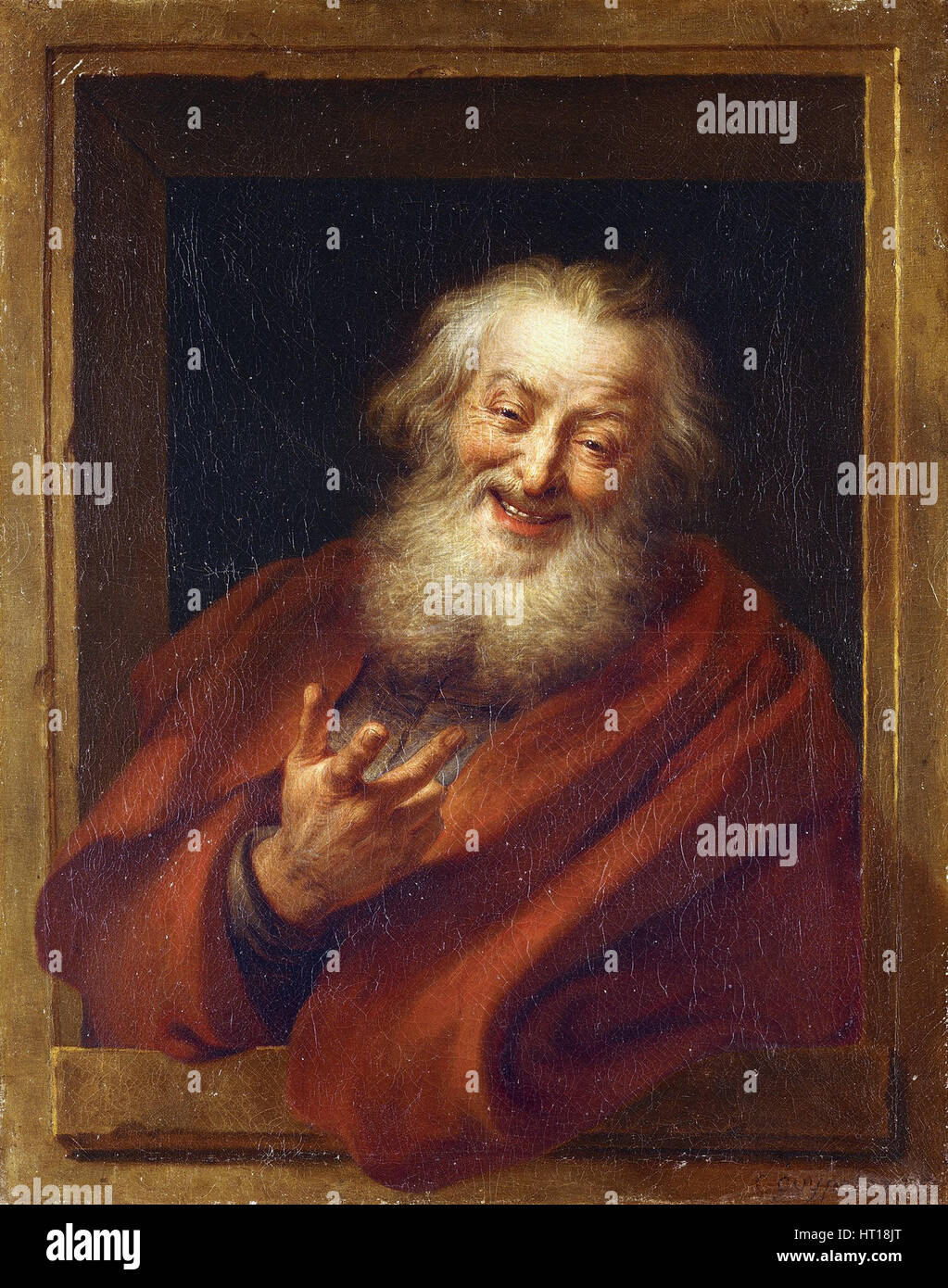 Die fröhliche Demokrit, 18. Jahrhundert. Künstler: Coypel, Antoine (1661-1722) Stockfoto