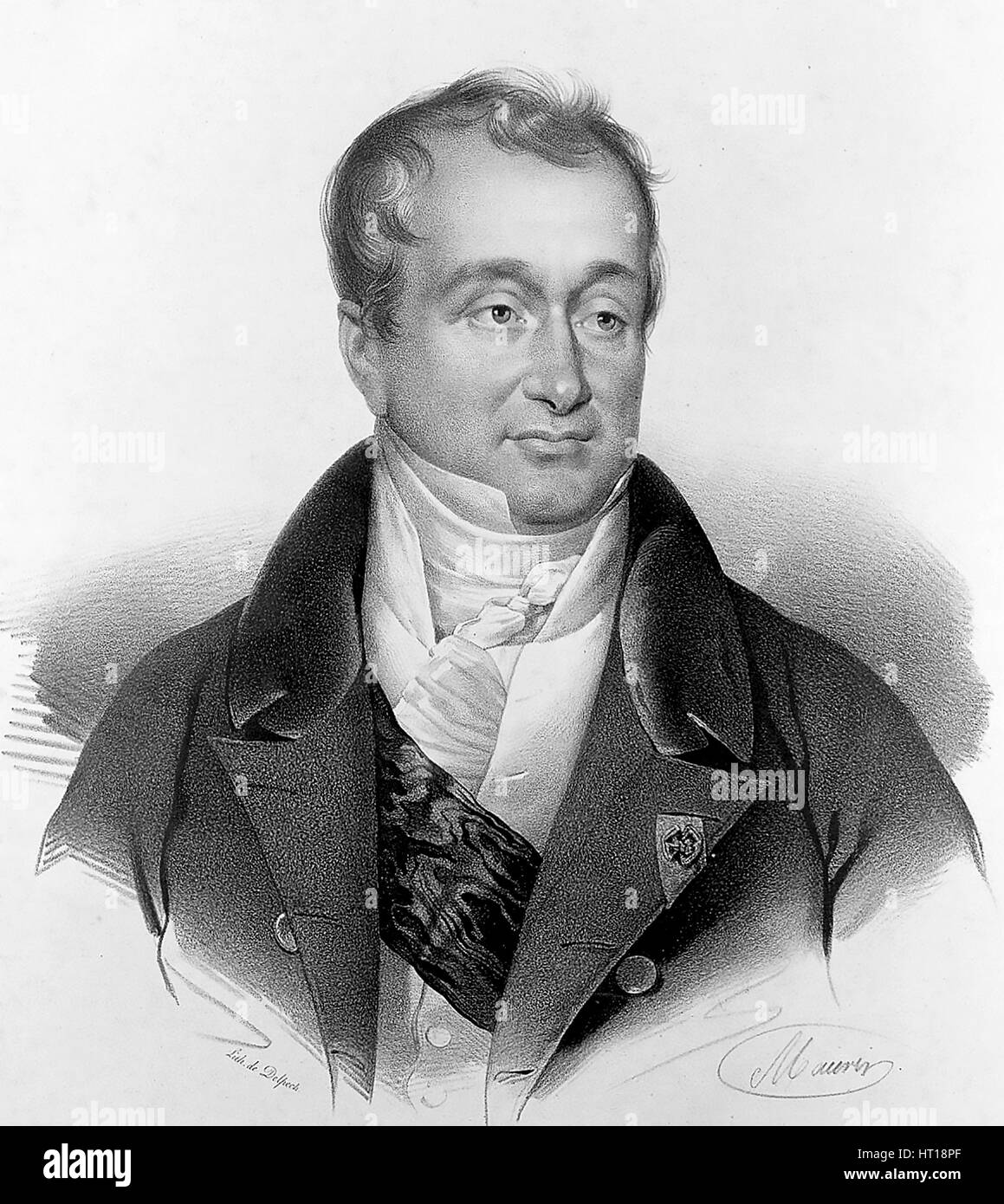 Französischen Chirurgen GUILLAUME DUPUYTREN (1777-1835) Stockfoto