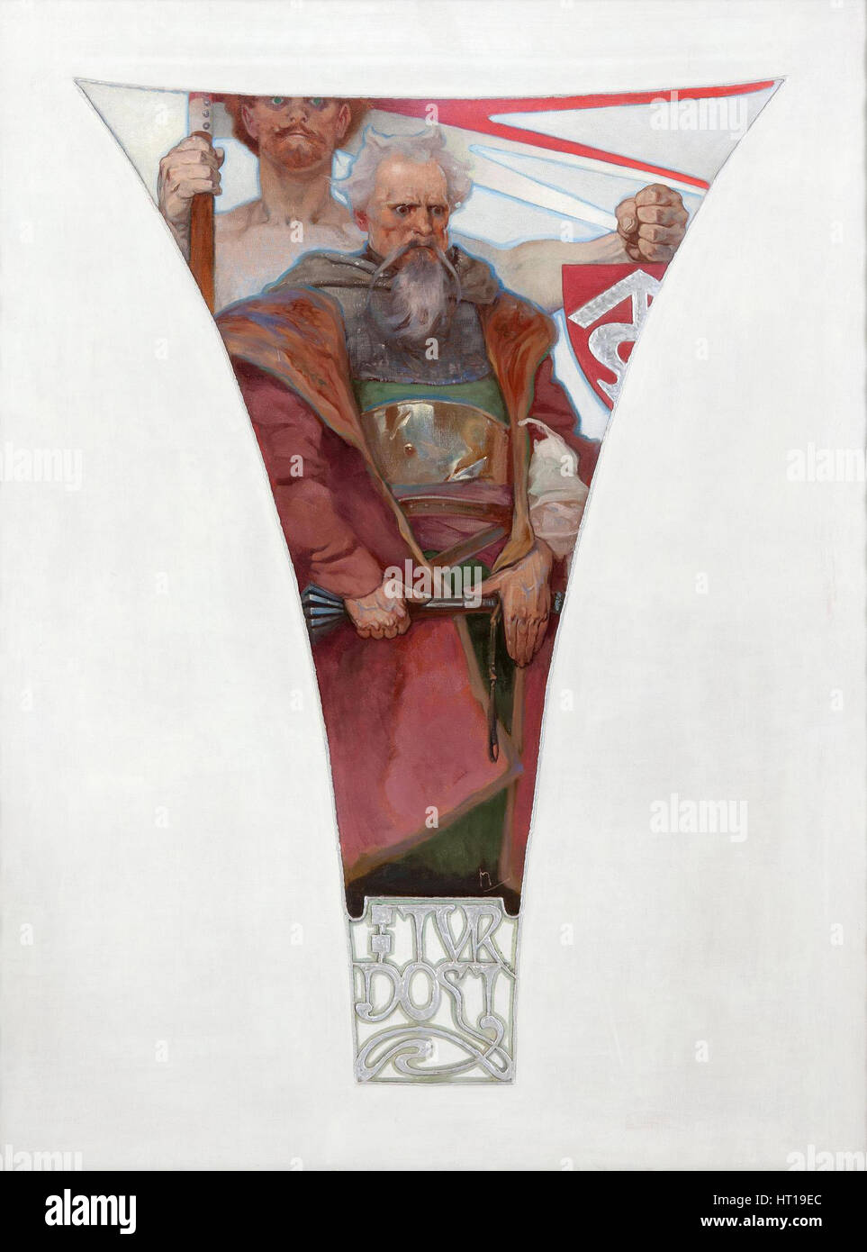 0, 1911. Künstler: Mucha, Alfons Marie (1860-1939) Stockfoto
