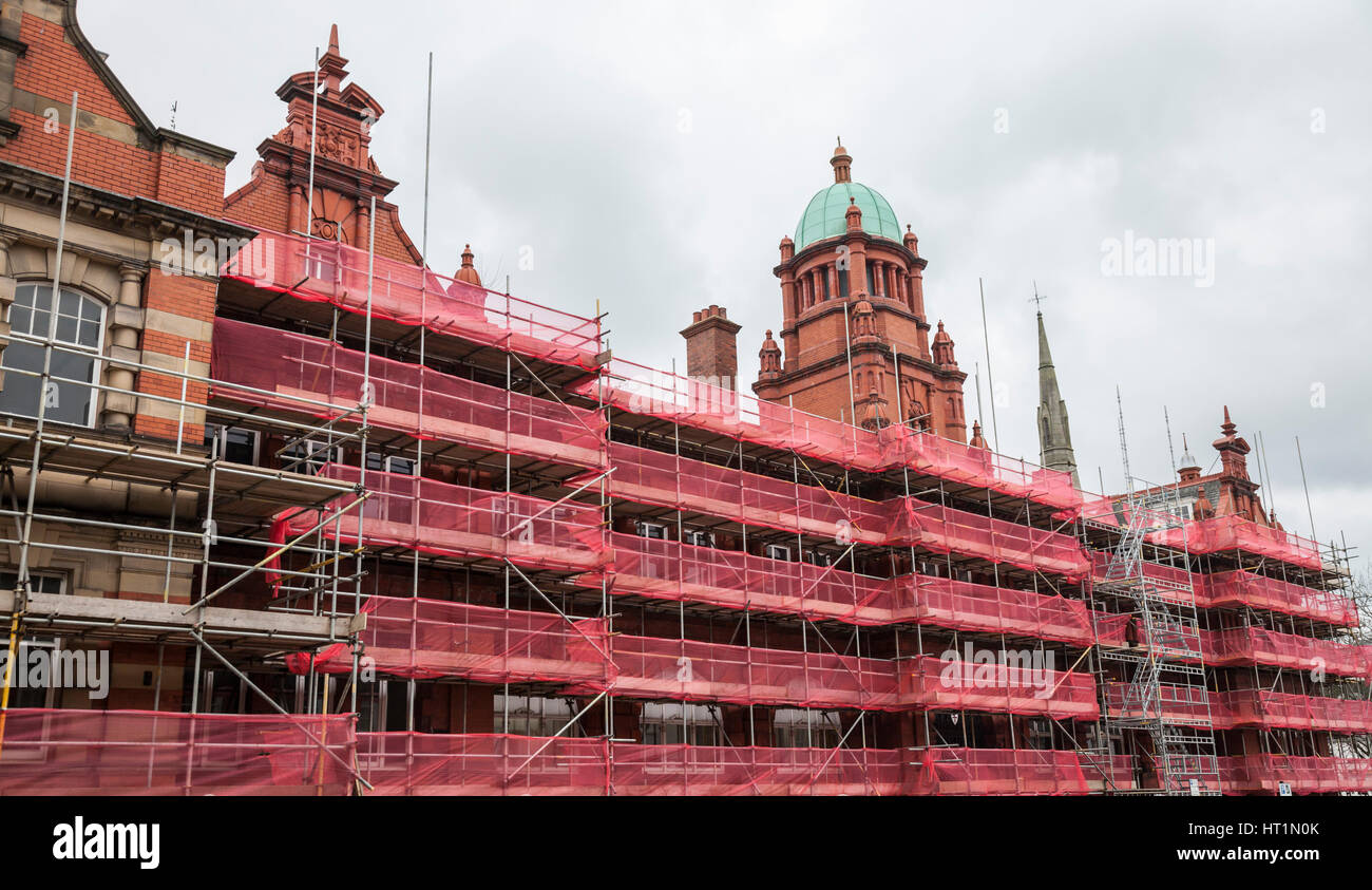 Die Victorian Old Shire Hall Gebäude in Durham in Hotel Indigo verwandelt Stockfoto