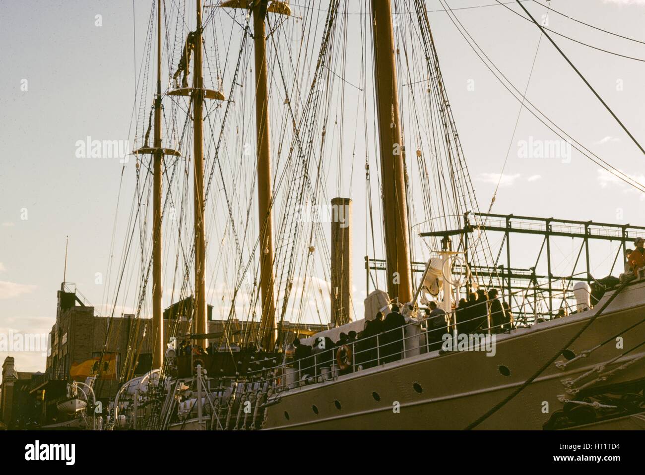 Spanische Marine Training Schiff Juan Sebastian Elcano, ein großSchiff