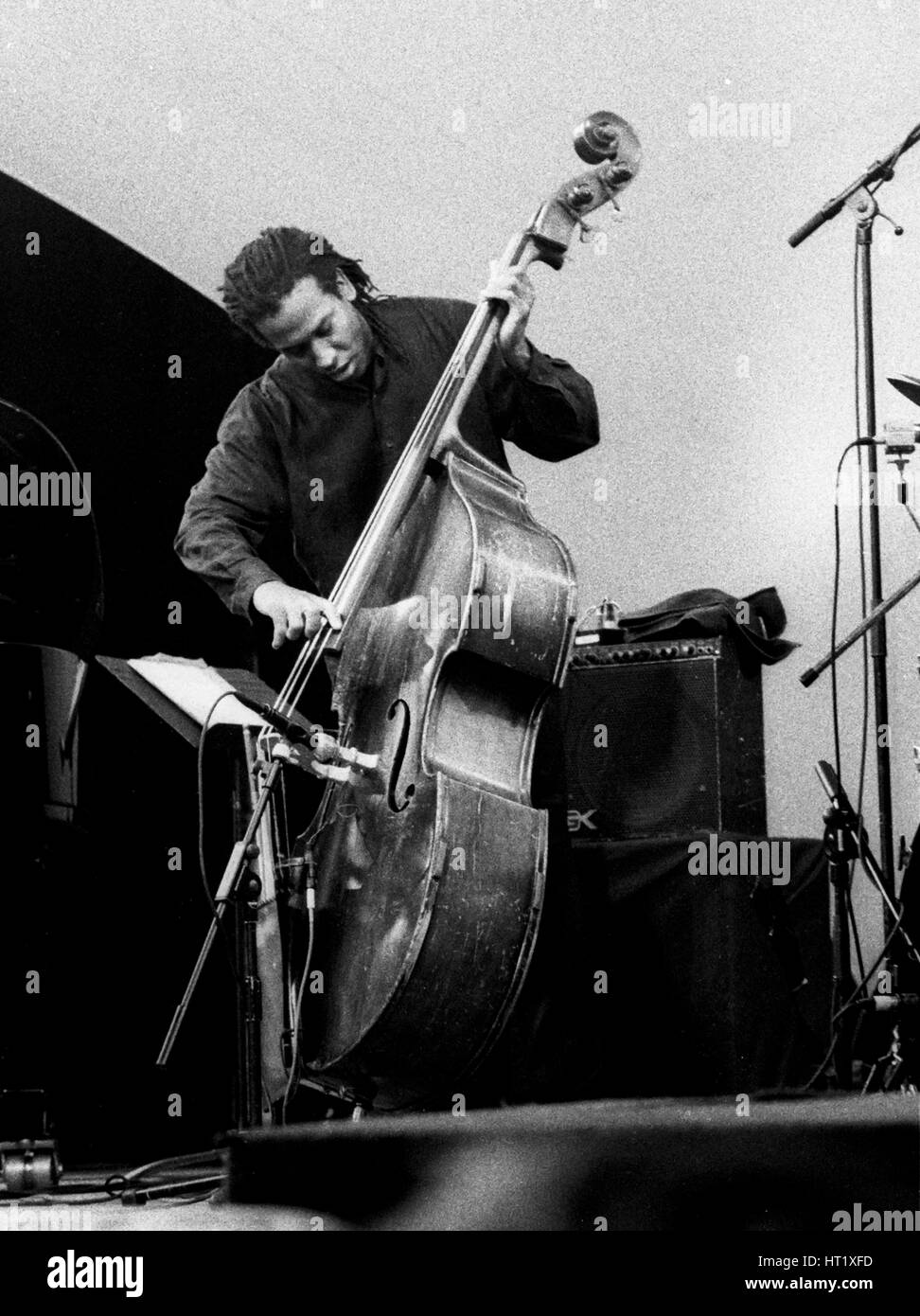 Beldon Bullock, Brecon Jazz Festival, Brecon, Powys, Wales, August 2001. Künstler: Brian O'Connor. Stockfoto