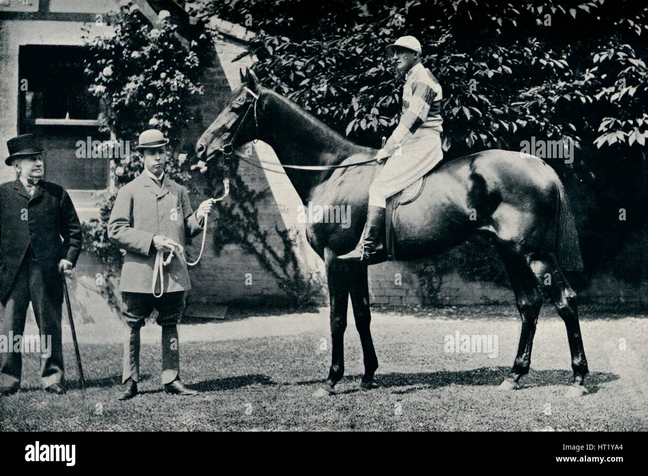 Vollblut-Rennpferd, Lada, 1894. Künstler: unbekannt Stockfoto