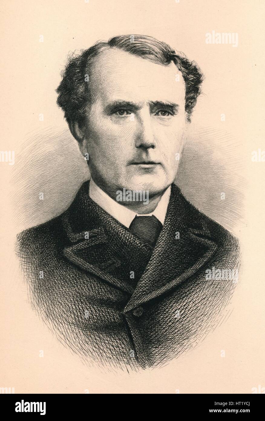 Henry Matthews, 1. Viscount Llandaff (1826-1913), britischer Jurist und konservativer Politiker, 189 Künstler: unbekannt Stockfoto