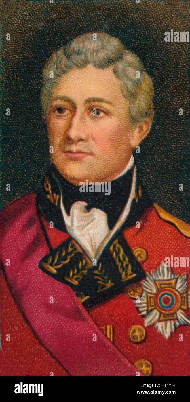 Sir Thomas Picton (1758-1815), britischer Soldat, 1812. (1912). Künstler: unbekannt Stockfoto