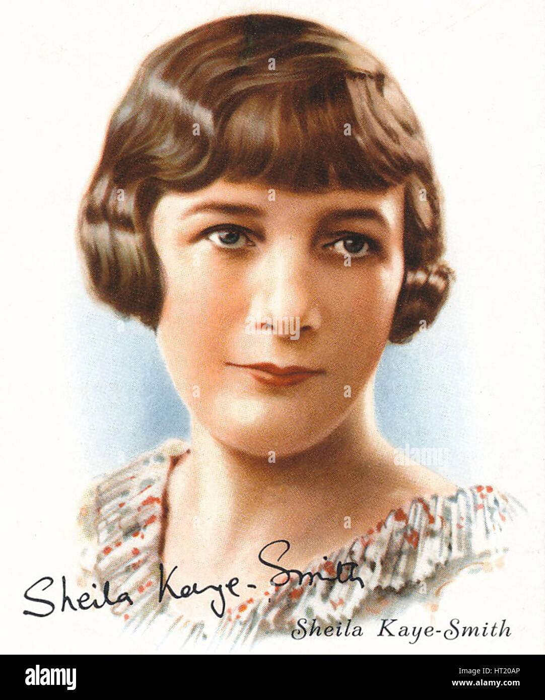 Sheila Kaye-Smith, 1937. Künstler: Unbekannt, WD & HO Testamente. Stockfoto