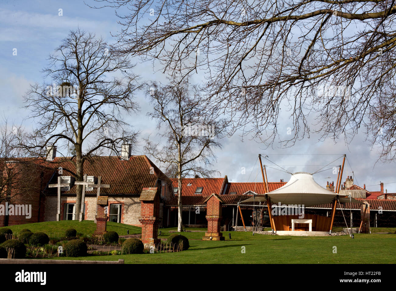 Unsere Liebe Frau von Walsingham Schrein, Walsingham, Norfolk, England. Stockfoto