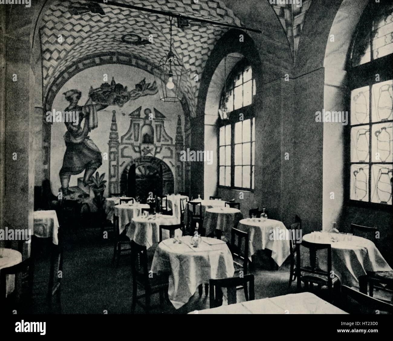 "Die Penna D'Oca Restaurant, Main Dining Room", c1928. Künstler: unbekannt. Stockfoto