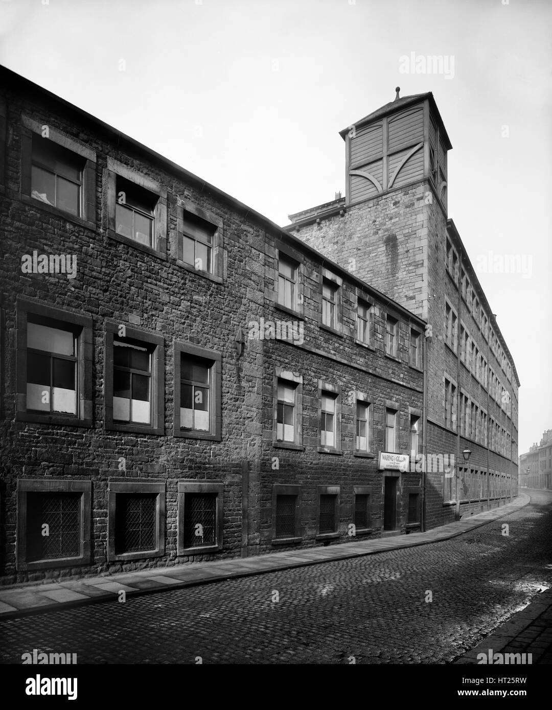 Waring und Gillow Fabrik, St. Leonards Tor, Lancaster, Lancashire, Januar 1917. Künstler: H Bedford Lemere. Stockfoto