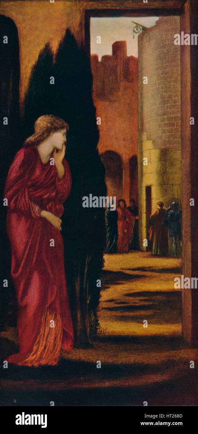 "Anaë und der eherne Turm', 1872. Schöpfer: Sir Edward Coley Burne-Jones. Stockfoto