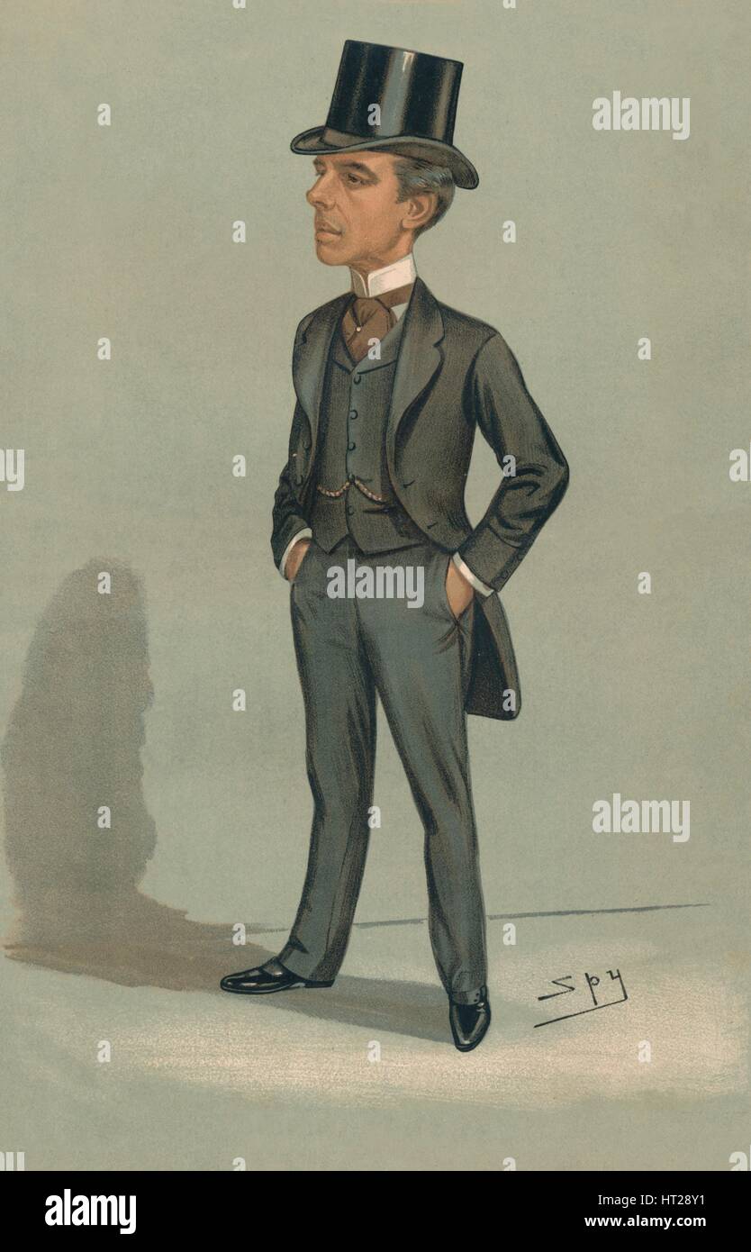 "Wenig Liebling", 1897.  Künstler: Sir Leslie Matthew Ward. Stockfoto