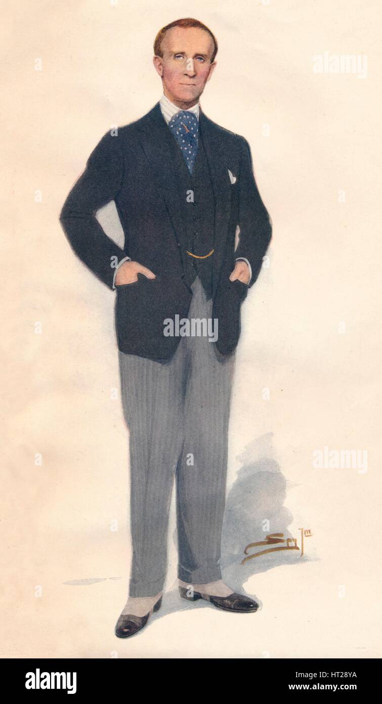 "John Buchan", 1927. Künstler: Sir Leslie Matthew Ward. Stockfoto