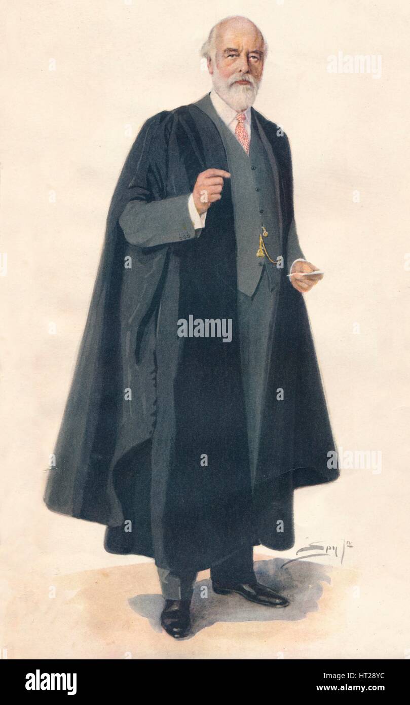 "Sir Oliver Lodge", 1927. Künstler: Sir Leslie Matthew Ward. Stockfoto