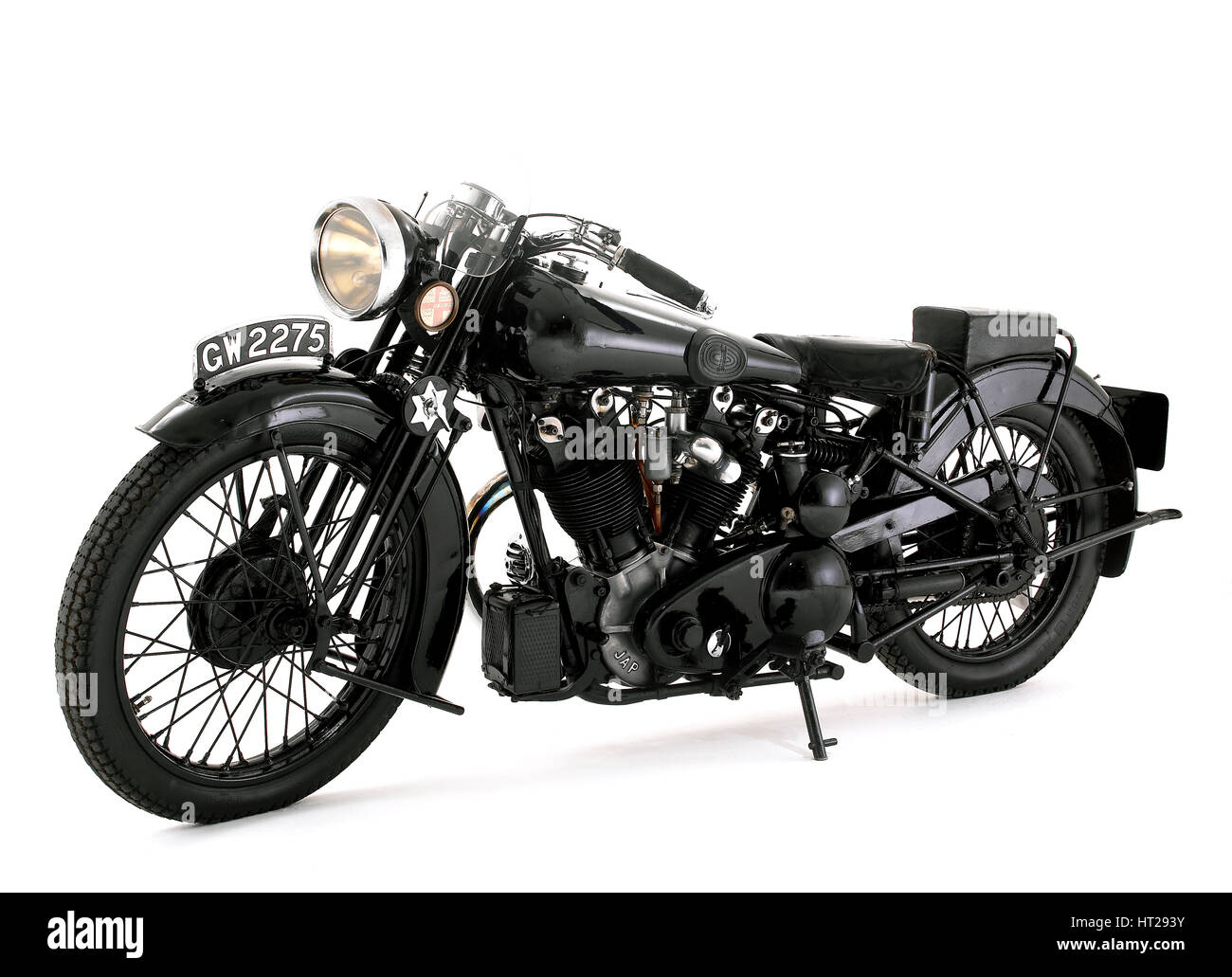 1932 Brough Superior 10hp SS100, Lawrence von Arabien Bike. Künstler: unbekannt. Stockfoto