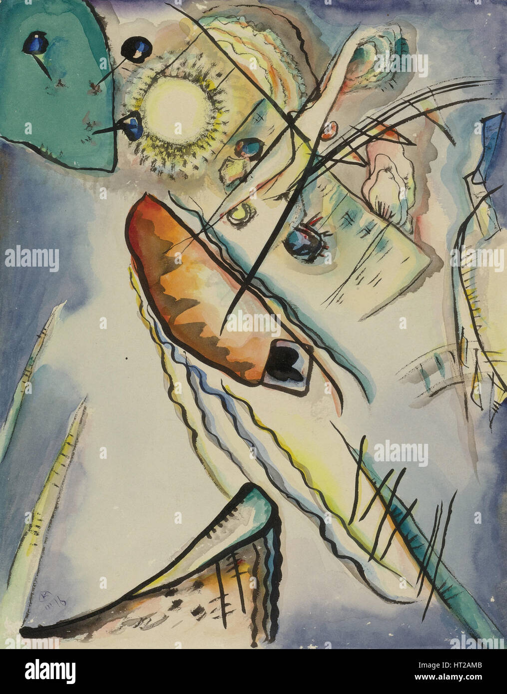 Wassily vasilyevich kandinsky Fotos und Bildmaterial in hoher