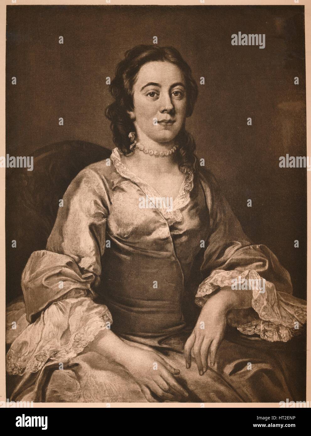 "Frances Arnold", 1738-1740. Künstler: William Hogarth. Stockfoto