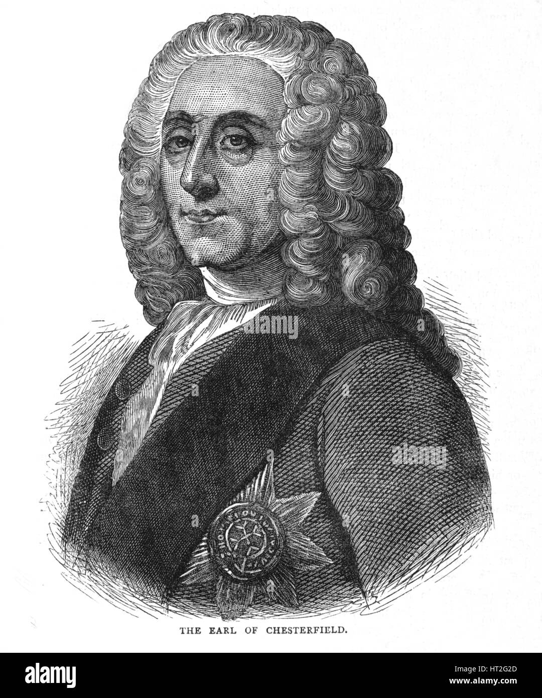 Der Graf von Chesterfield, c1800 (1878). Künstler: unbekannt. Stockfoto