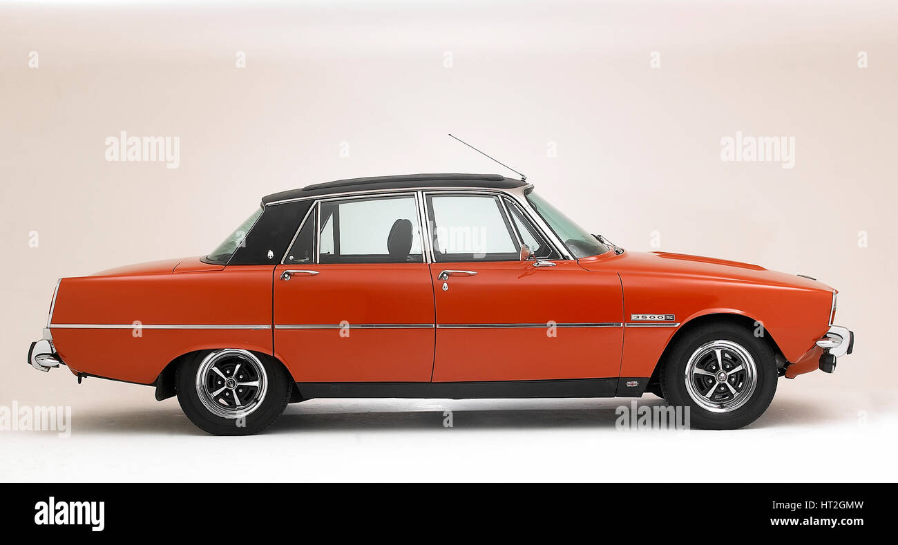 1974 Rover P6 3500S Künstler: unbekannt. Stockfoto