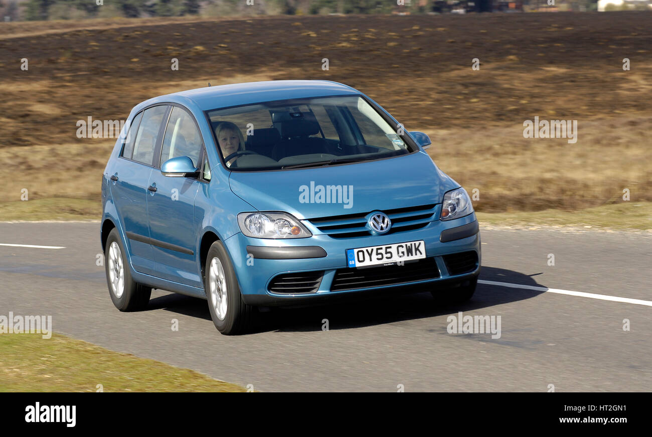 2005 VW Golf Plus Künstler: unbekannt. Stockfoto