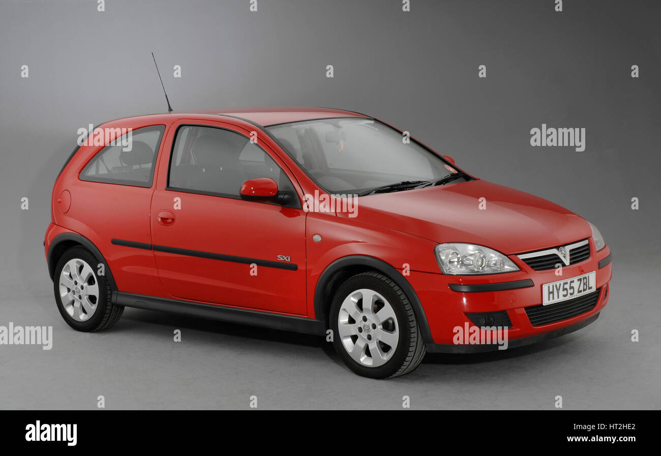 2005 Opel Corsa 1.2 Künstler: unbekannt. Stockfoto