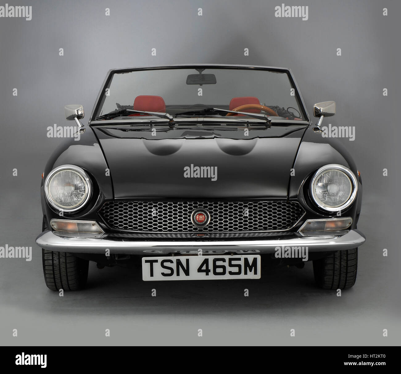 1974 Fiat 124 Spyder. Künstler: unbekannt. Stockfoto