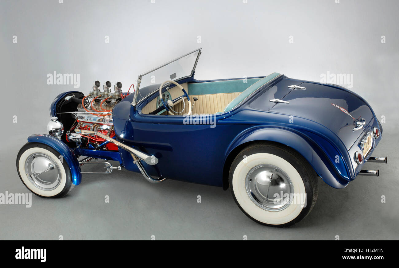 Kaffeemühle 1930 Ford A Custom Car. Künstler: unbekannt. Stockfoto