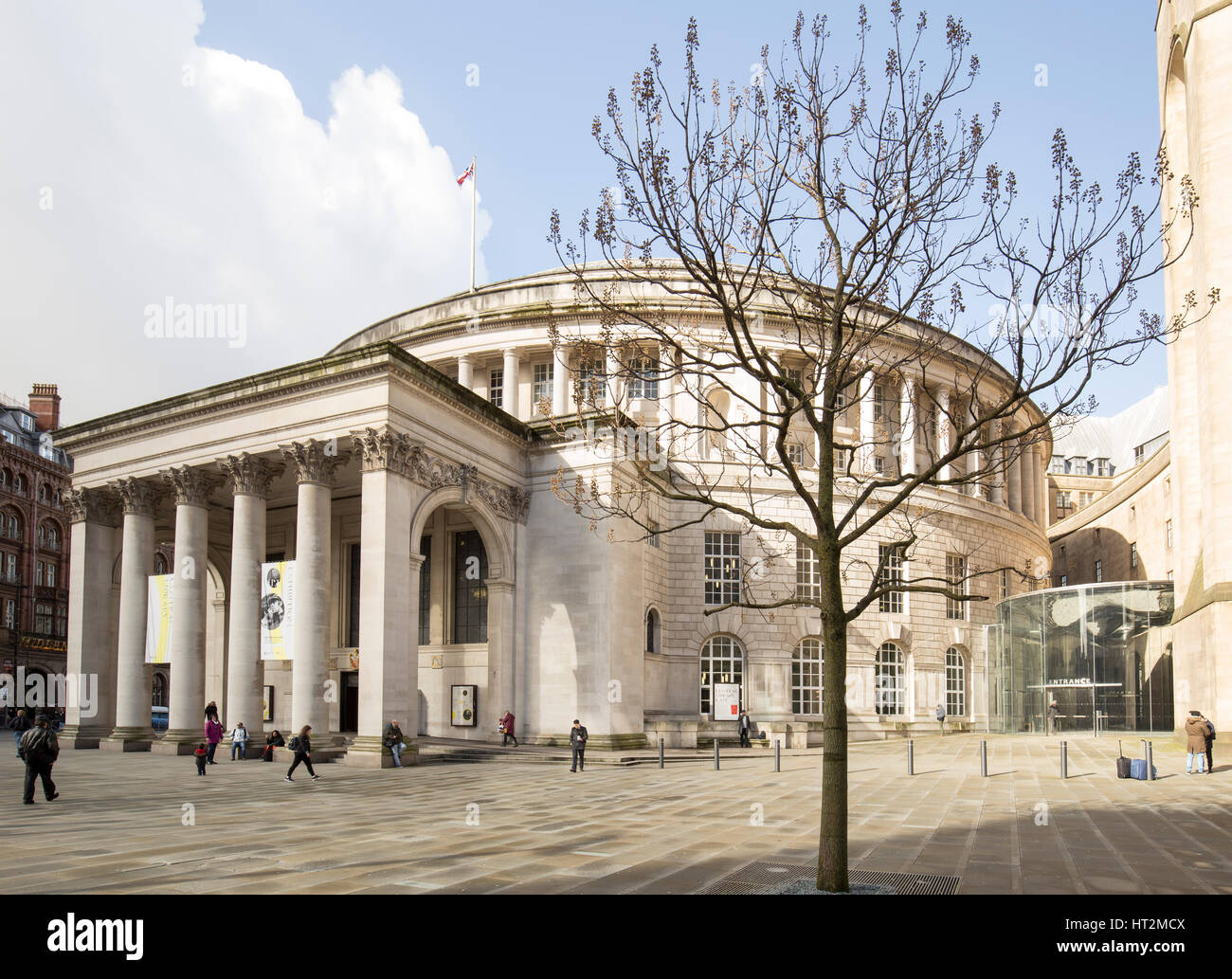 Manchester Central Library, Manchester, England Stockfoto