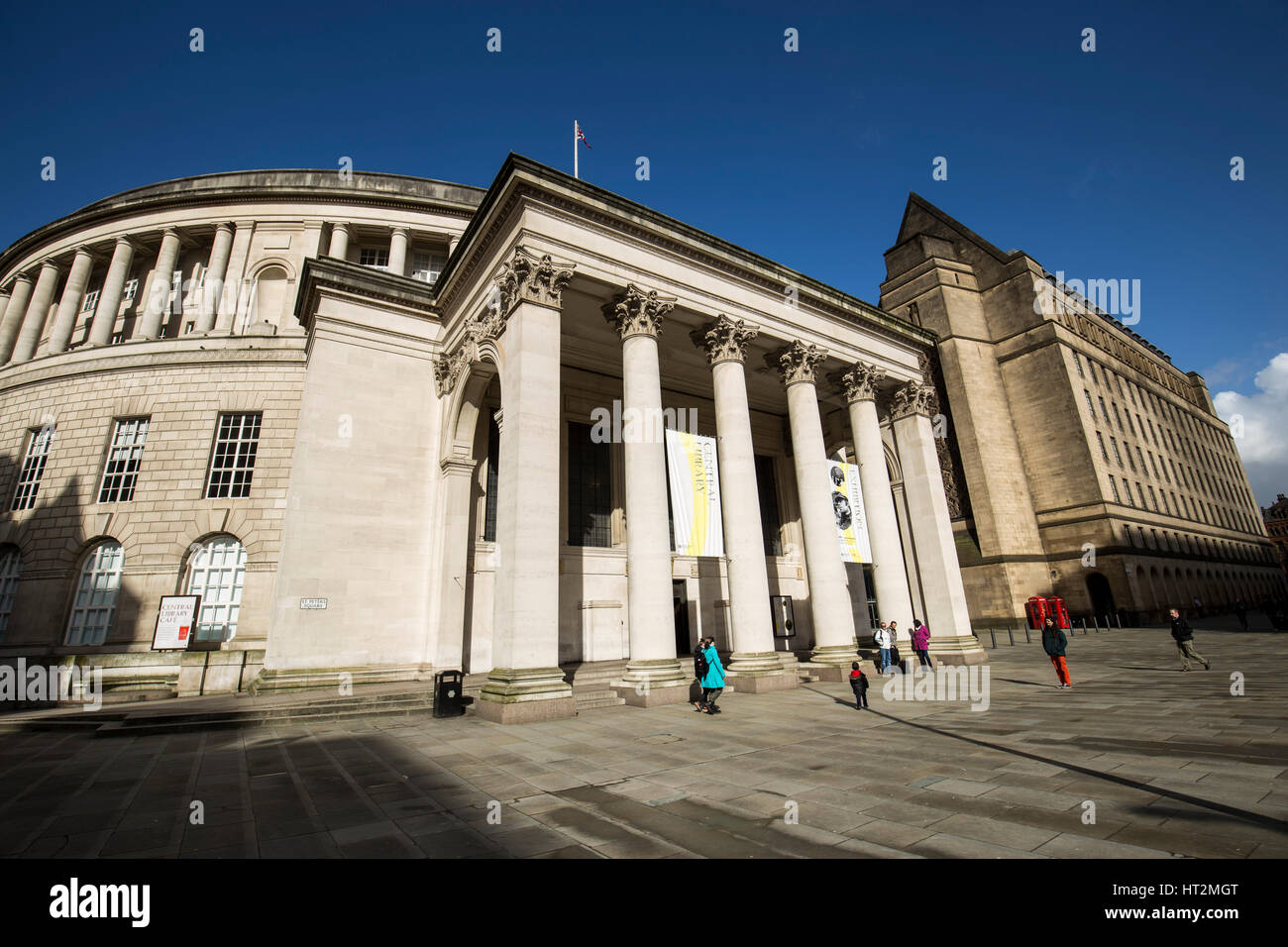 Manchester Central Library, Manchester, England Stockfoto